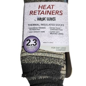 Muk Luks thermal insulated socks